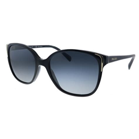 prada pr01os black 1ab5w1 55mm polarised|Prada Conceptual PR01OS 1AB5W1 Womens Square Polarized .